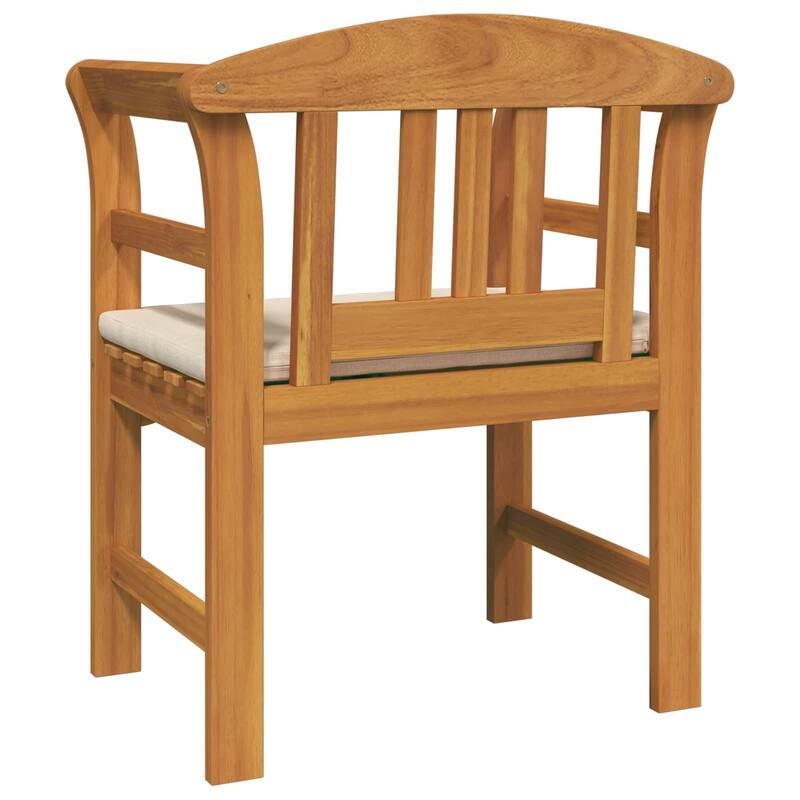 vidaXL Rose Bench Natural in Solid Acacia Wood