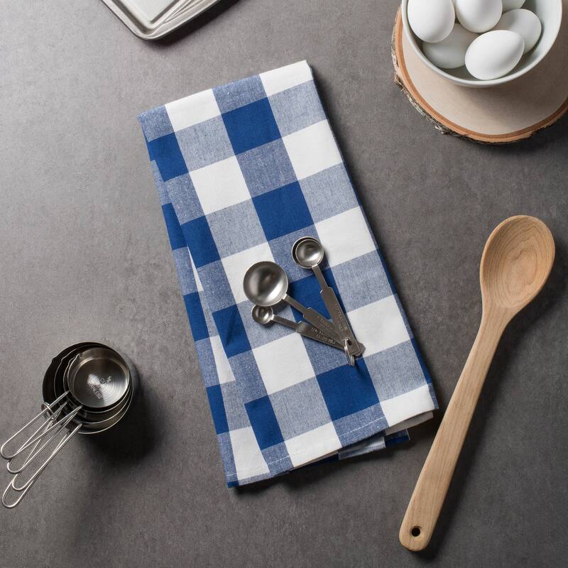 Design Imports Buffalo Check Dishtowel Set of 3 (30 inches long x 20 inches wide)