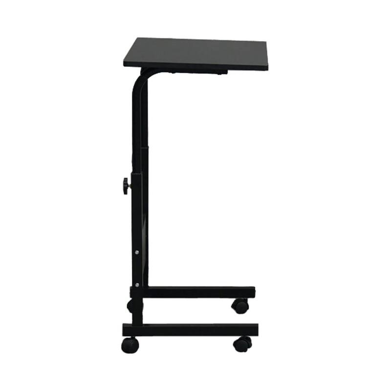 Removable E1 15MM Chipboard & Steel Side Table with Baffle Black