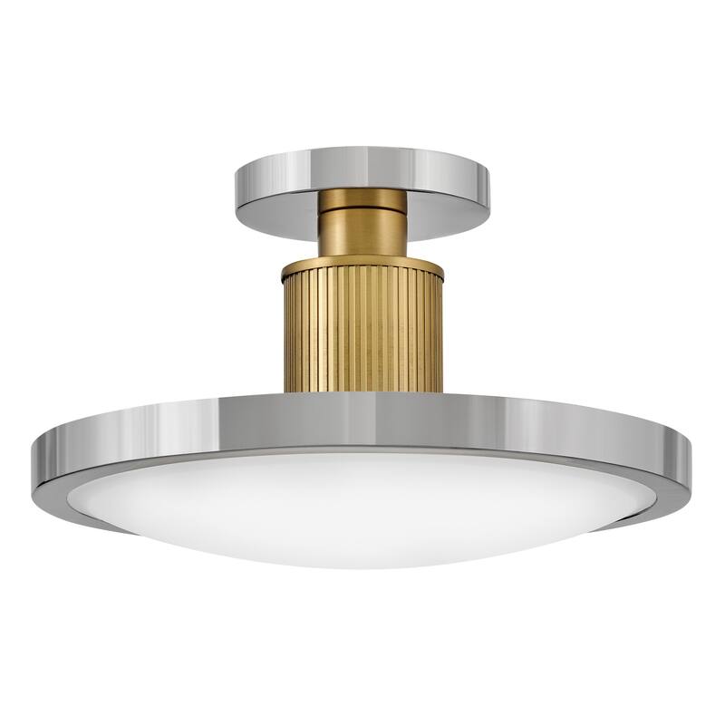Hinkley Lighting 47593 Kieran 15" Wide LED Semi-Flush Ceiling Fixture