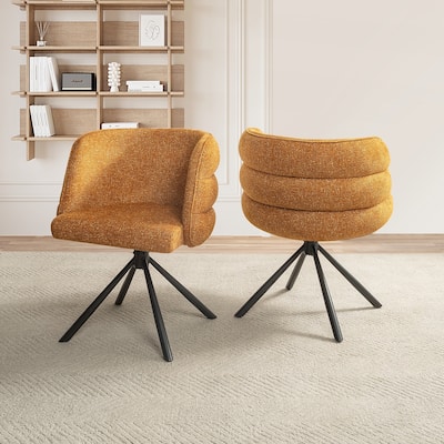 270° Swivel Home Office Desk Chairs Set of 2