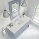 preview thumbnail 41 of 56, James Martin Vanities Breckenridge 60" Single Vanity, Serenity Blue Eternal Jasmine