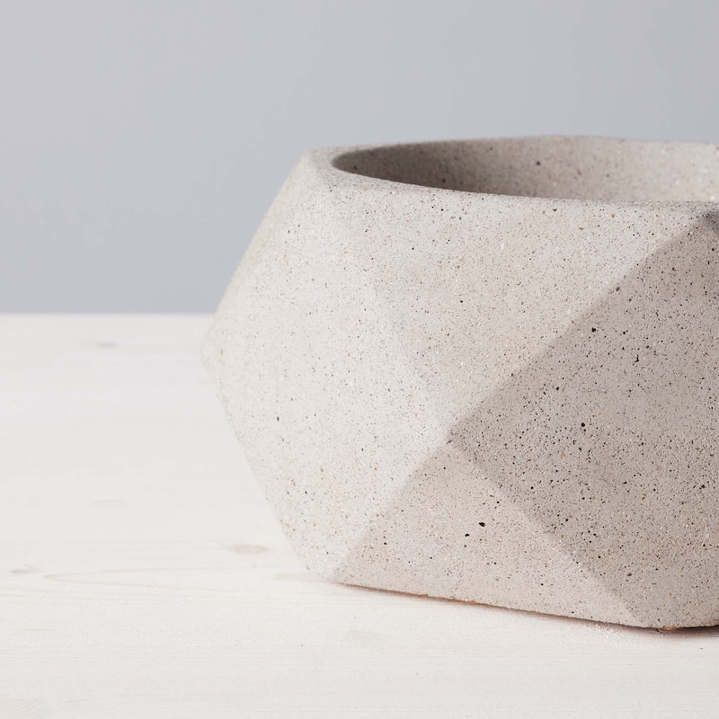 Geo Table Top Fire Bowl