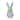 16in. Prismatic Iridescent LED Gnome Bunny Milo