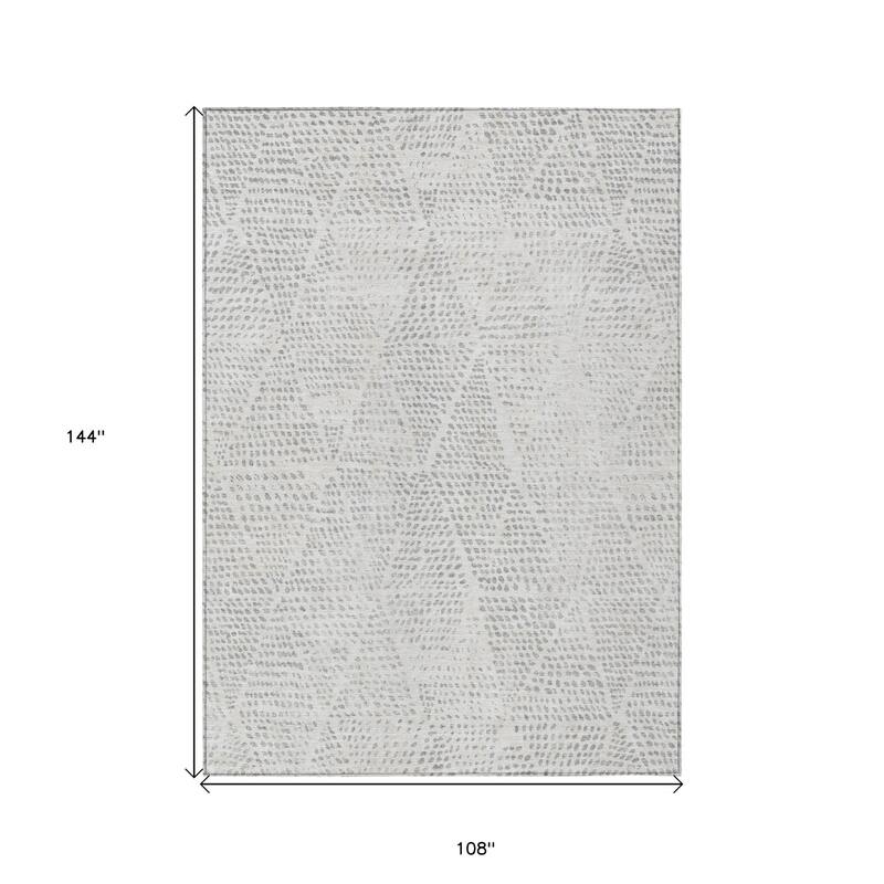 HomeRoots Geometric Transitional Rectangle Outdoor Rug