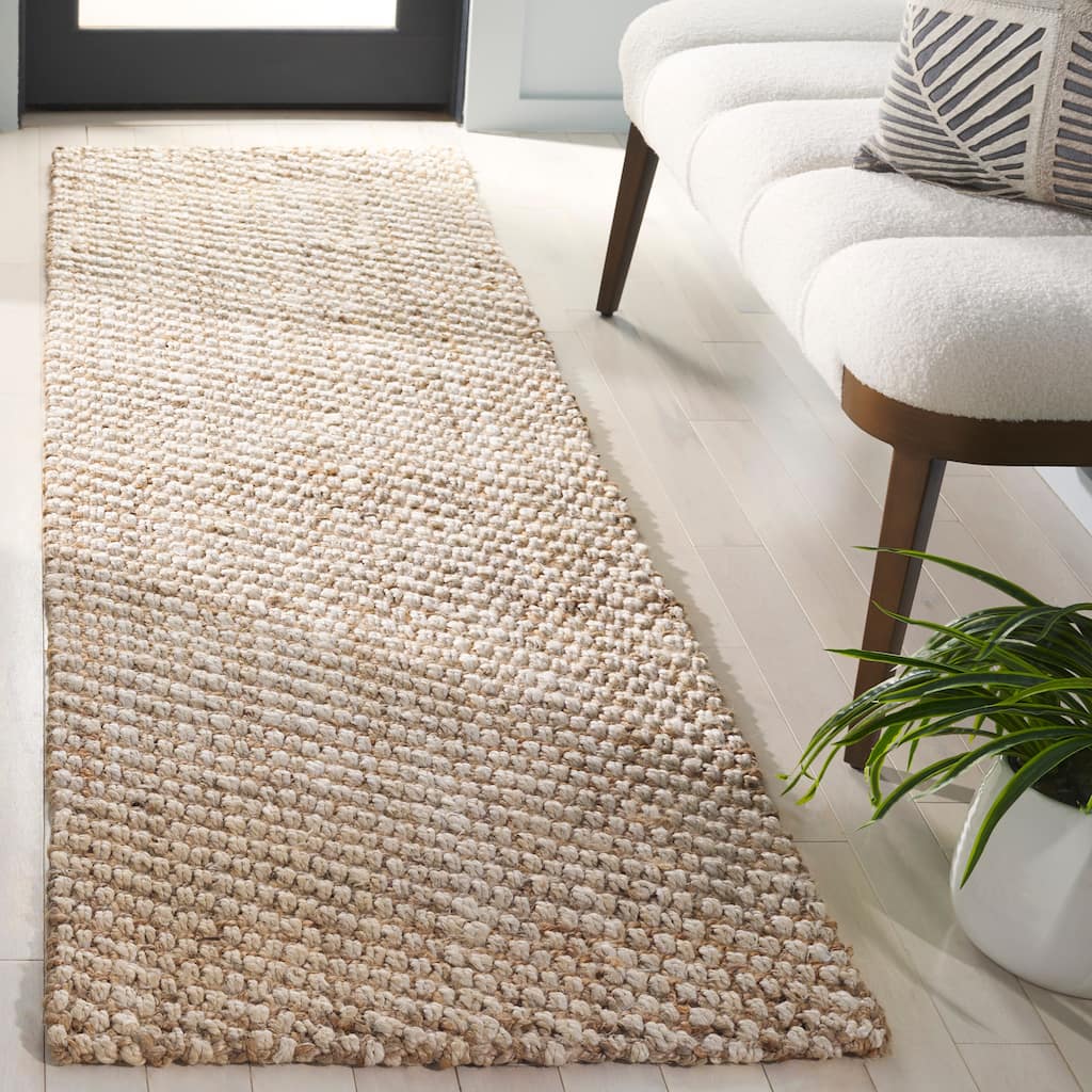 SAFAVIEH Handmade Natural Fiber Hadumod Farmhouse Jute Rug