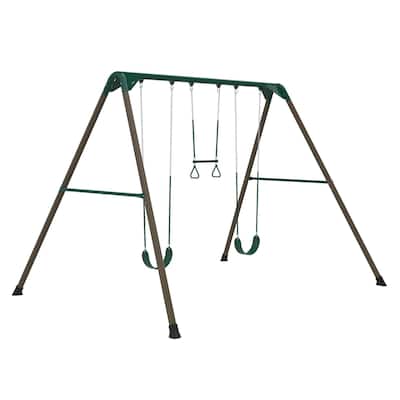 Lifetime Metal Swing Set (Earthtone)
