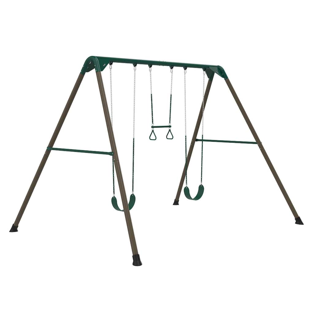 Lifetime Metal Swing Set (Earthtone)