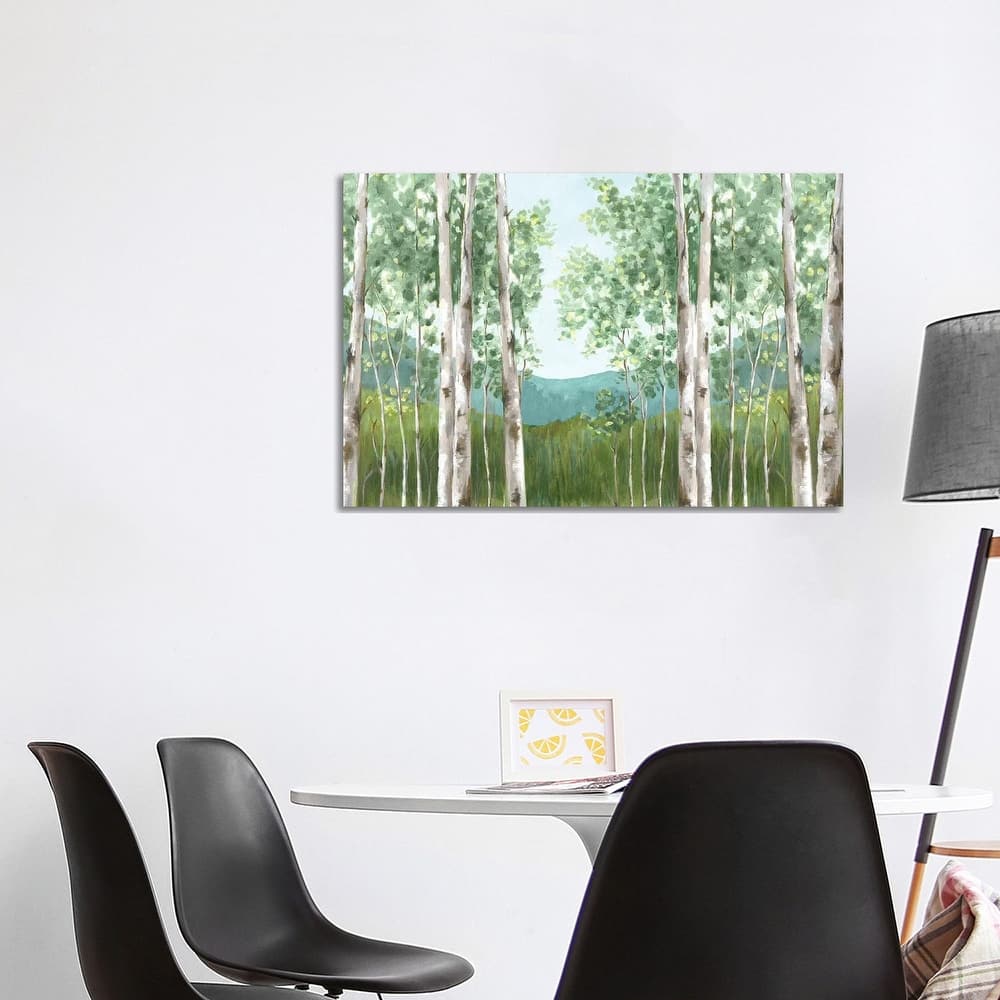 iCanvas "Behind Mountains" by Eva Watts Canvas Print