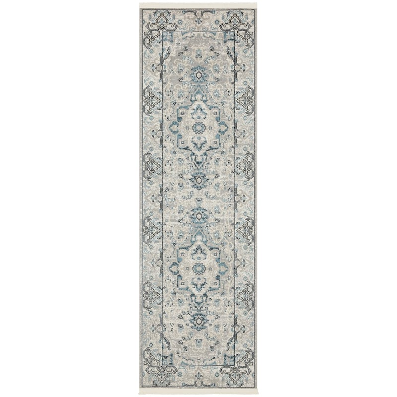 Nourison Geneva Traditional Persian Medallion Area Rug