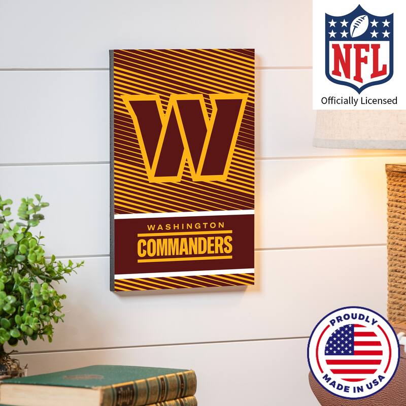 Washington Commanders Foam Core Wall Decor