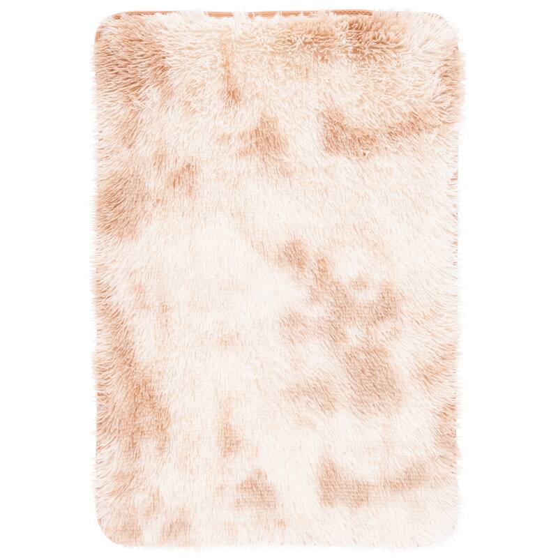 SAFAVIEH Rainbow Shag Didy Shag Rug - 2' x 3' - Beige