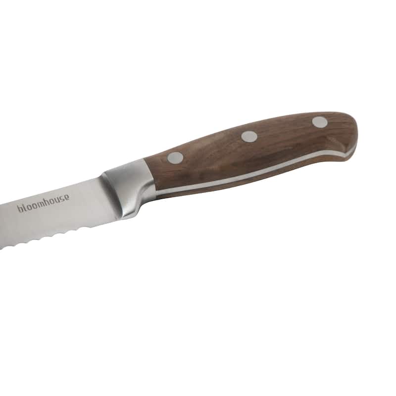 Bloomhouse Italian Walnut Forged German Steel Cutlery Series