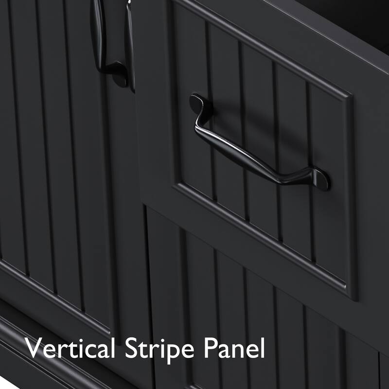 56" Kitchen Island with Drop Leaf & Power Outlet, Rolling Storage Cart with Rubber Wood Veneer Top, 6 Drawers & 4 Door Shelves