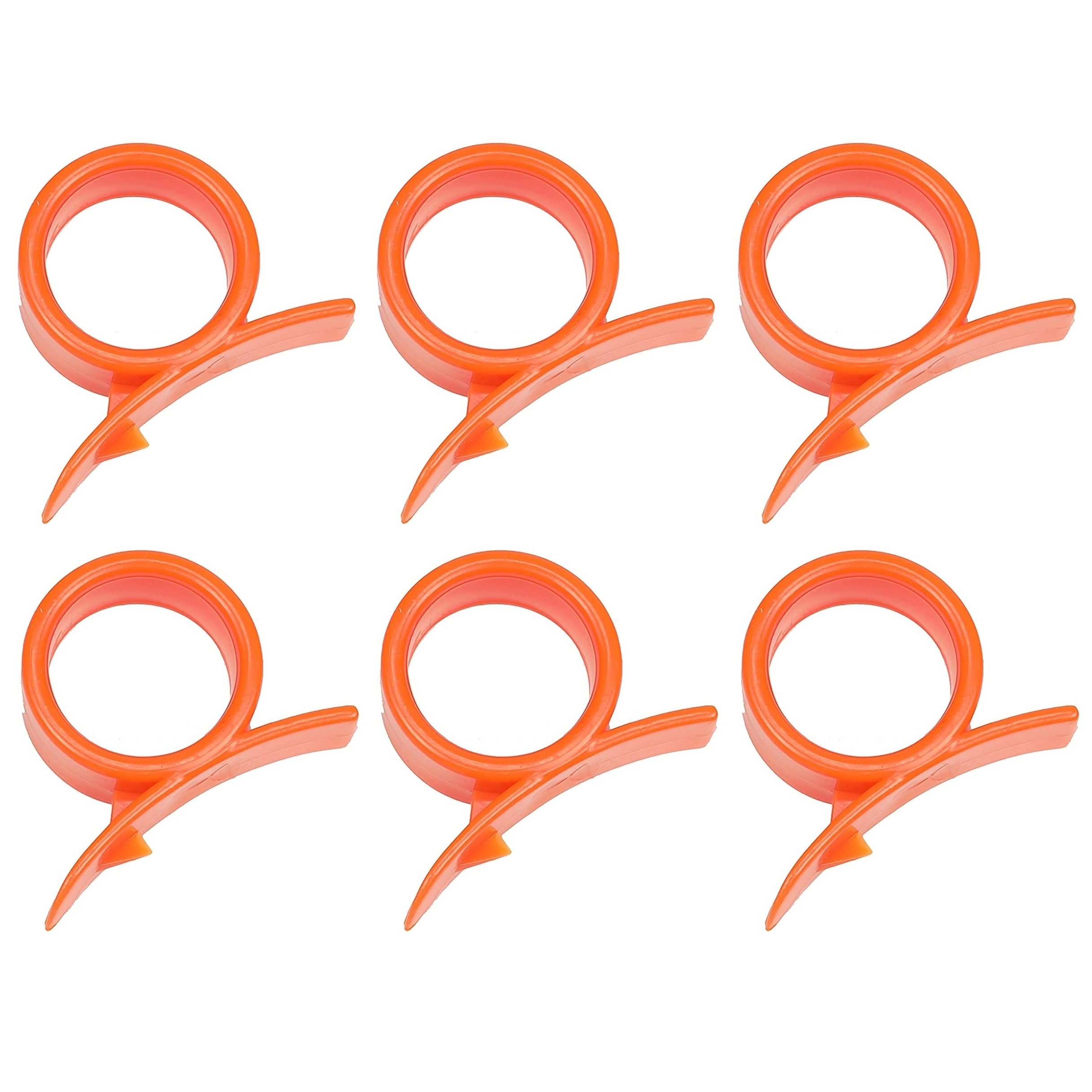 Chef Craft 2pc Plastic Orange Peeler Tool Set - Easily Peel Oranges and Grapefruit