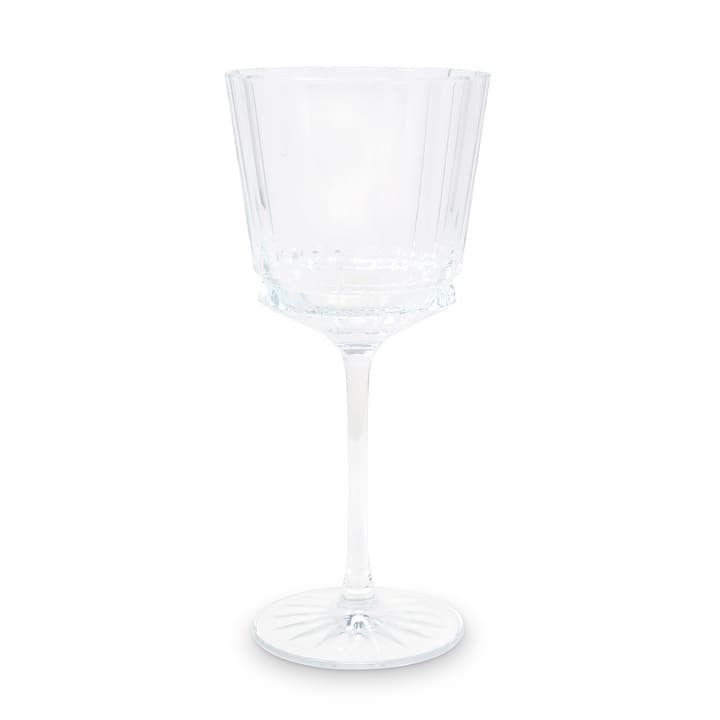 Liscio Ottico - Set of 6 Glasses with Linear Design and Shade on the Bottom