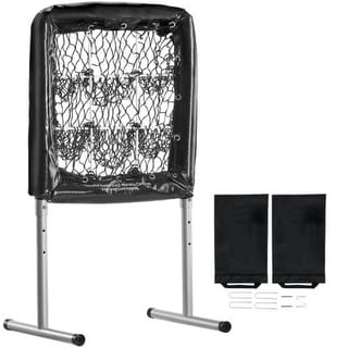 Baseball Softball Pitching Net 9 Hole Strike Zone Trainer with Stakes