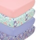 preview thumbnail 1 of 3, The Peanutshell Ocean Girl Microfiber 4-Pack Crib Sheets