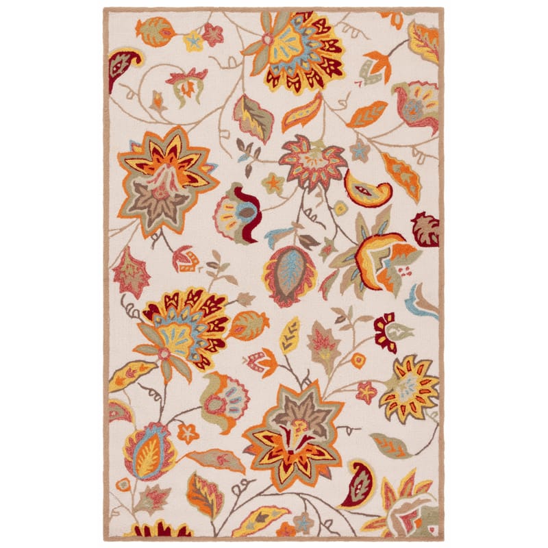 SAFAVIEH Handmade Four Seasons Baldina Floral Rug