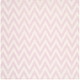 preview thumbnail 65 of 112, SAFAVIEH Handmade Flatweave Dhurries Sandie Modern Wool Rug 6' x 6' Square - Pink/Ivory