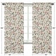 preview thumbnail 5 of 3, Sweet Jojo Designs Vintage Floral Boho 84-inch Window Treatment Curtain Panel Pair
