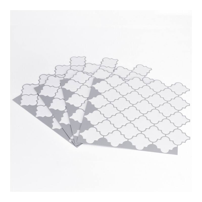 InHome Quatrefoil Peel & Stick Backsplash Tiles