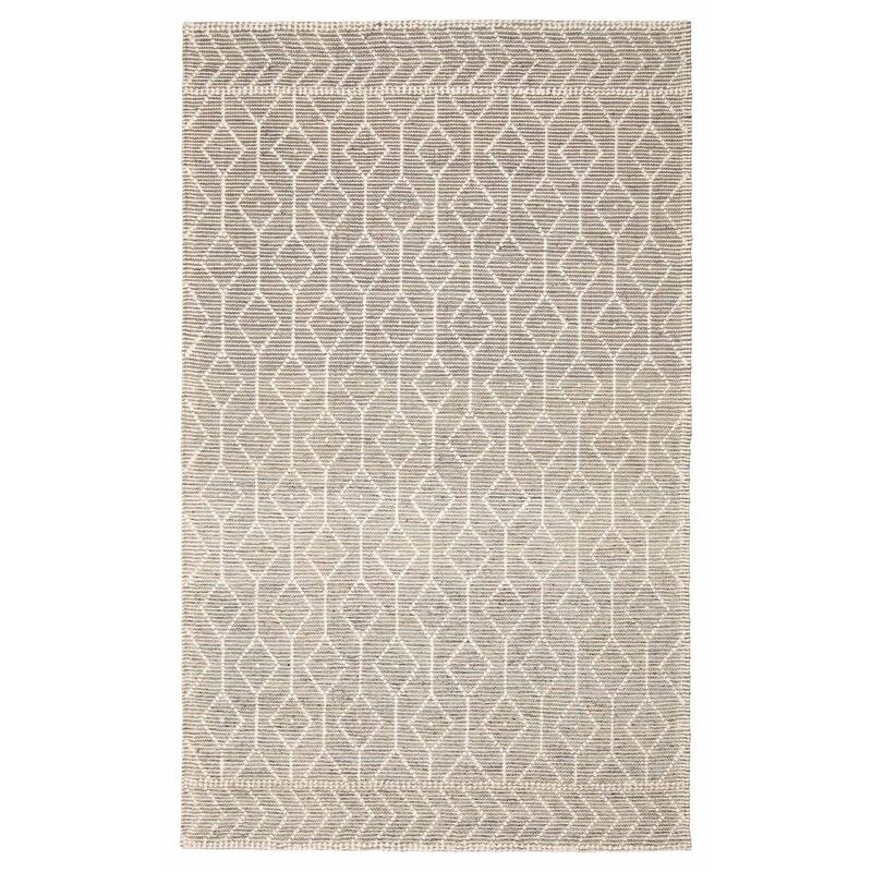 ECARPETGALLERY Braid weave Sienna Brown Wool Rug - 5'0 x 8'2 - Brown - 5'0 x 8'2
