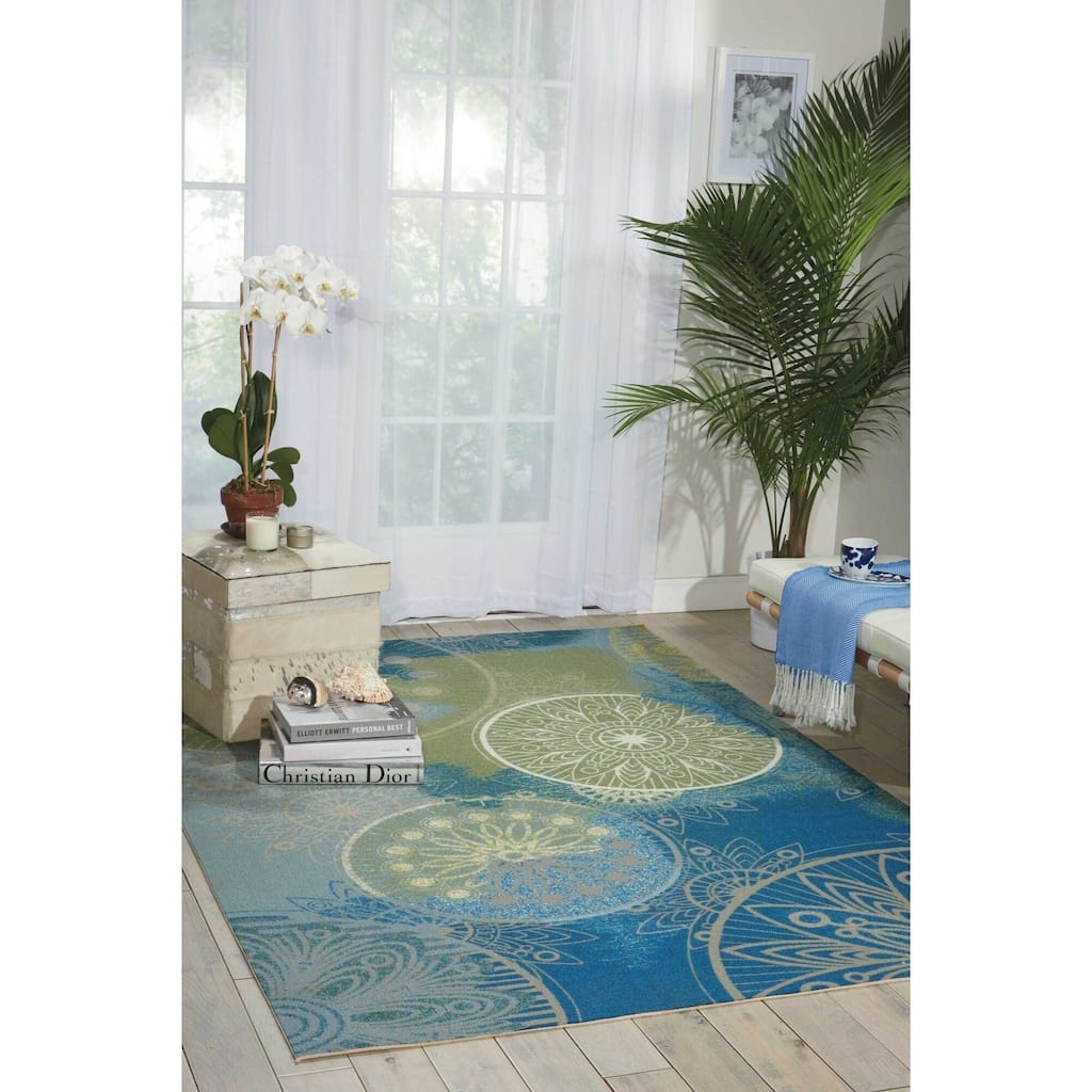 Nourison & Garden Indoor/Outdoor Area Rug