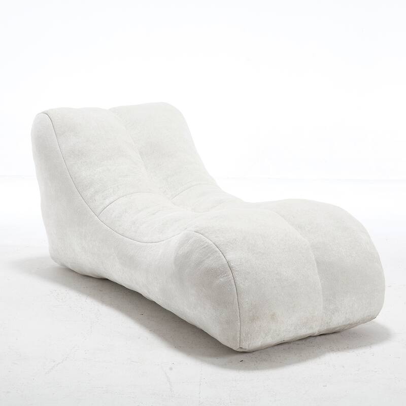 Large Creative Adult Lounge Chair, Plush Bean Bag Sofa with Sponge Fill