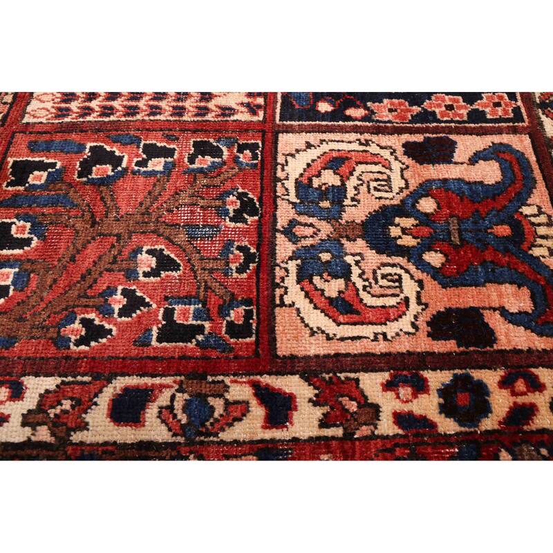 ECARPETGALLERY Hand-knotted Kayseri Vintage Red Wool Rug - 6'11 x 10'0