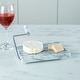 preview thumbnail 9 of 8, Creative Home Natural Off-White Marble 5" x 8" Cheese Slicer Butter Cutter