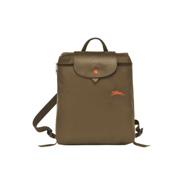 longchamp khaki backpack