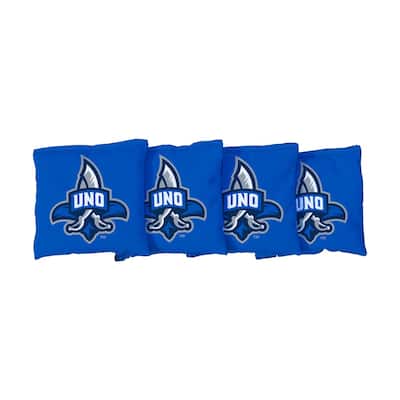 University of New Orleans Privateers Light Blue Cornhole Bags