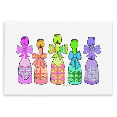 Stupell Patterned Drink Bottles Wall Plaque Art Design By Katie Conley