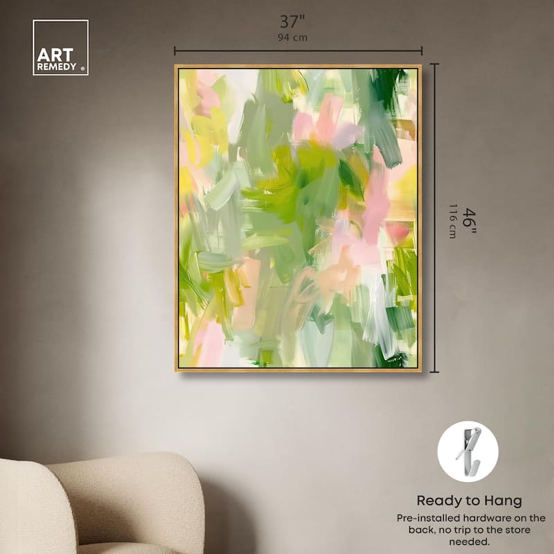Quantum Hues I Canvas by Art Remedy