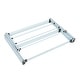 preview thumbnail 5 of 6, Household Essentials Folding Clothes Drying Rack with Steel Frame and 11 Coated Dowels - 14.3"L x 29.4"W x 42.0"H