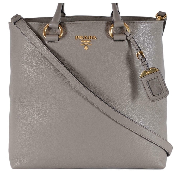 grey leather bag sale