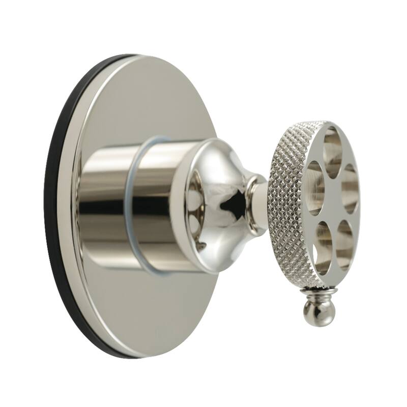Webb Single-Handle Three-Way Diverter Valve with Round Trim Kit - Polished Nickel
