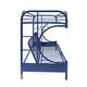 preview thumbnail 16 of 18, Lunar Twin/Full Bunk Bed with 2 Side Ladders