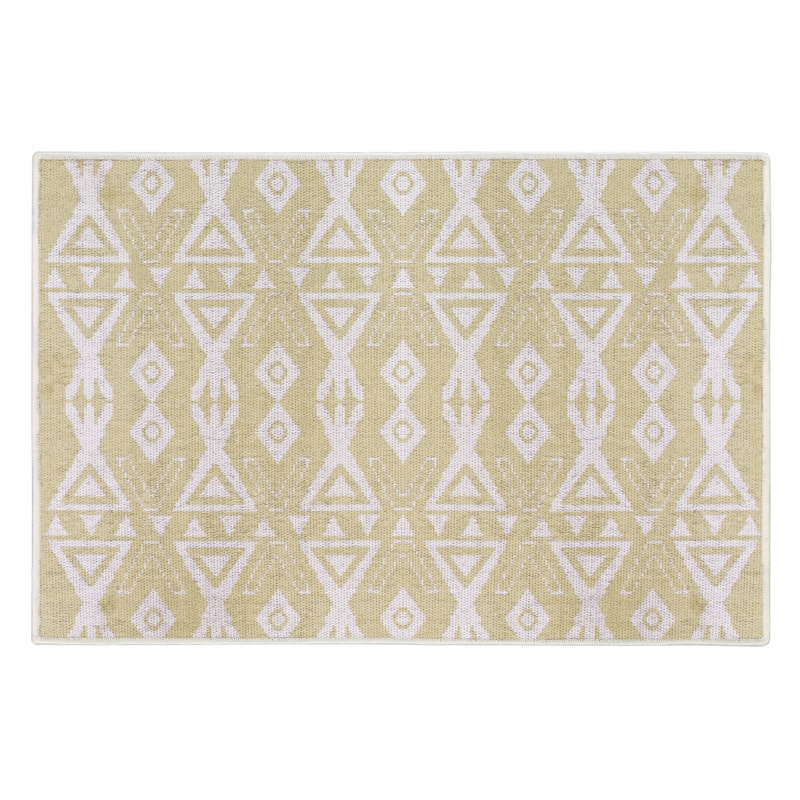 Sussexhome Heavy Duty Ultra Thin Non Slip Washable Cotton Indoor Rug - 2' x 3'