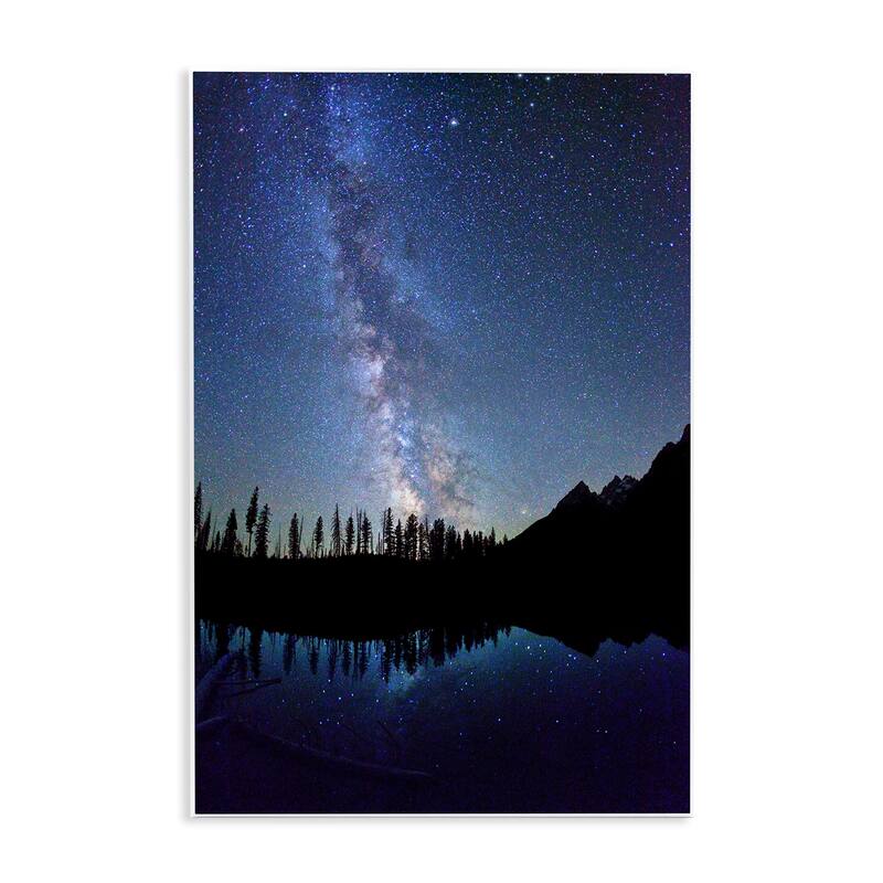 Stupell Nebula Reflection in Lake Wall Plaque Art Design By Royce Bair - 10 x 15