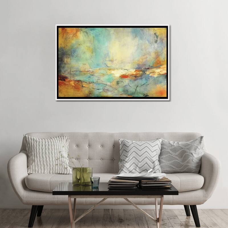 iCanvas "Eternidad" by Gabriela Villarreal Framed