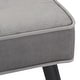preview thumbnail 15 of 33, Kipp Velvet Upholstered Button Tufted Bench Ottoman