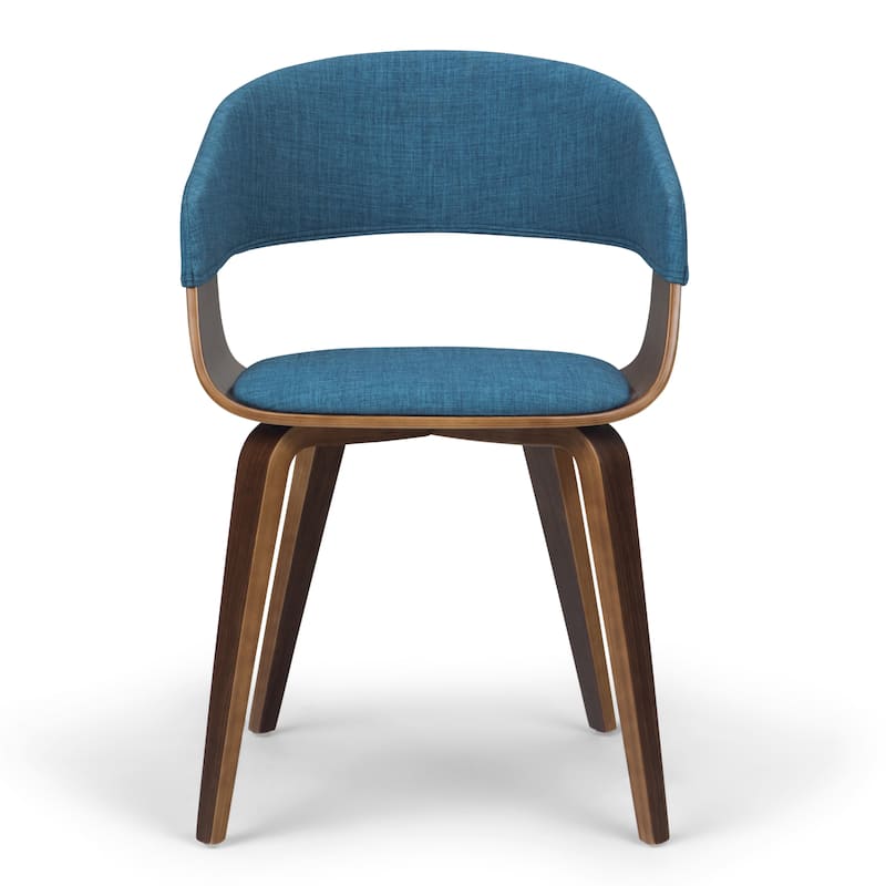 WYNDENHALL Calinda Mid Century Modern Bentwood Single Dining Chair - 20.5"w x 21.7"d x 30.9"h
