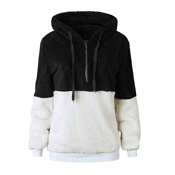 fleece hoodie fluffy