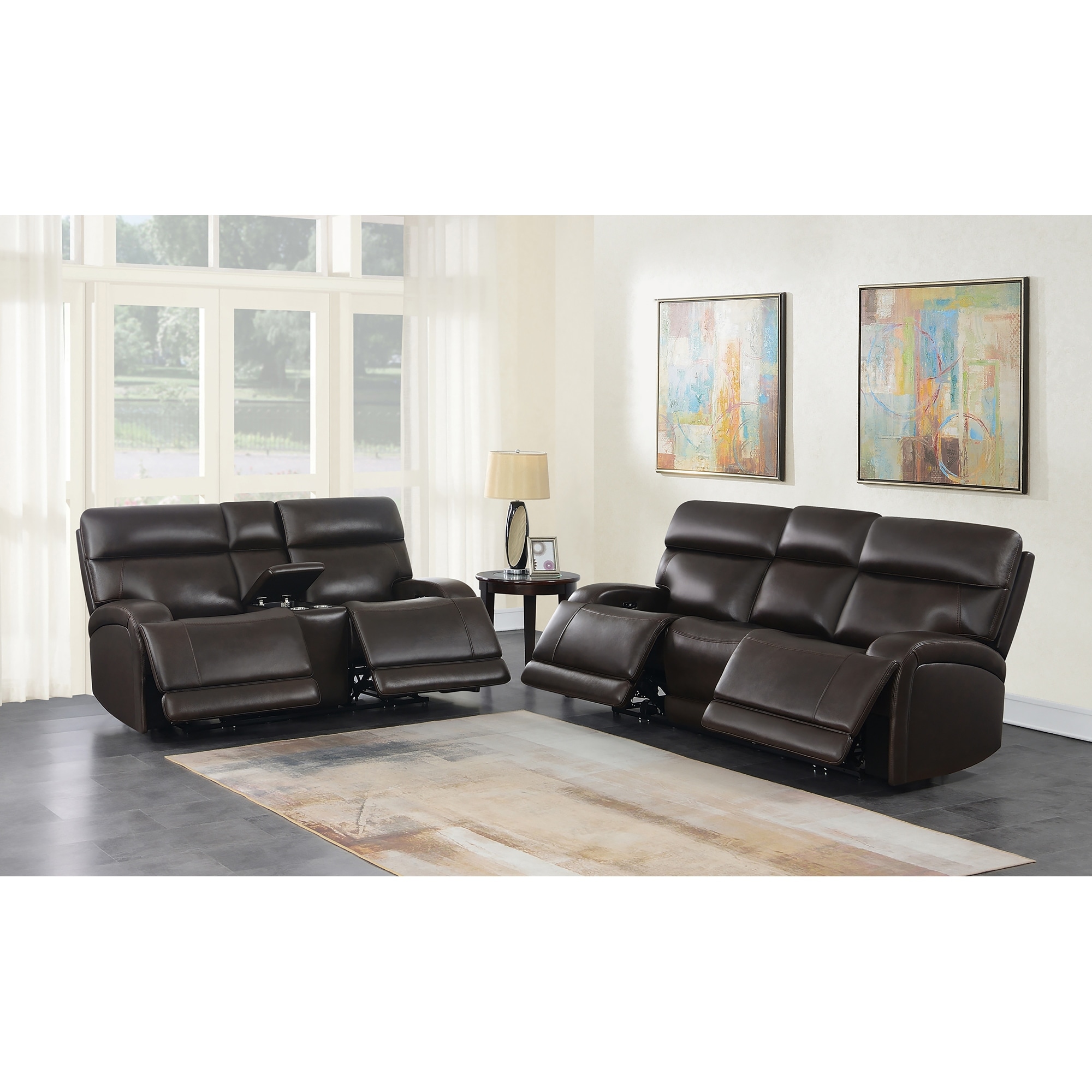 Longport Upholstered 2 Piece Power Living Room Set On Sale Overstock 32248446