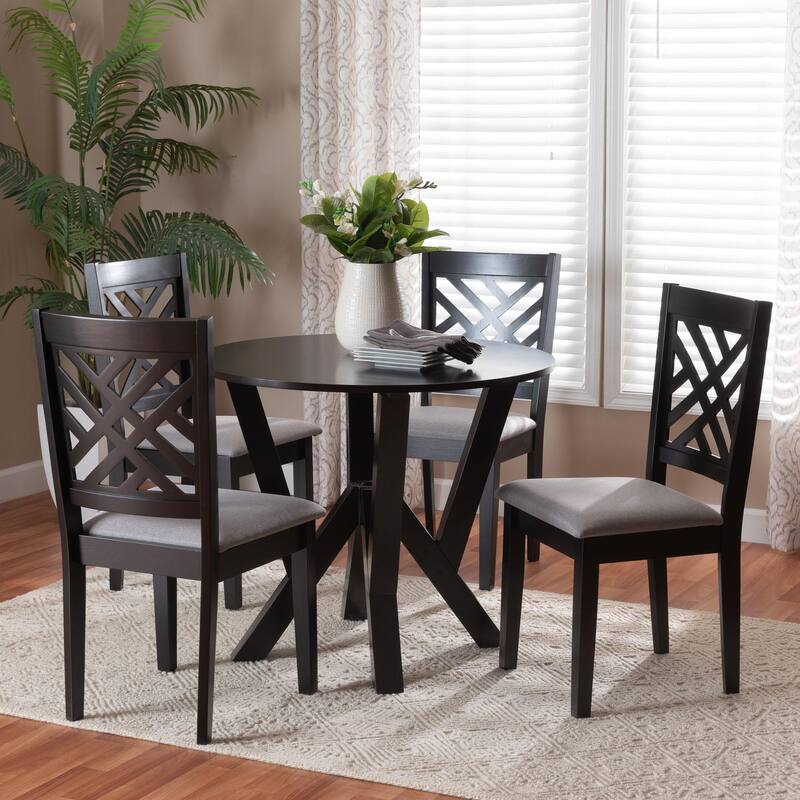 Elise Modern and Contemporary 5-Piece Dining Set