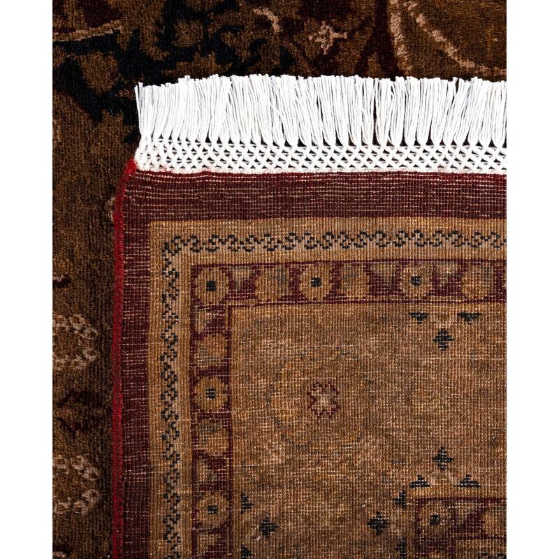 Overdyed One-of-a-Kind Hand-Knotted Area Rug - Brown - 4' 5" x 7' 4"