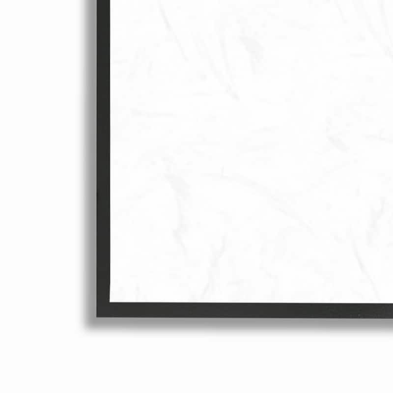 Stupell You Me Mistletoe Rustic Pattern Holiday Quote Framed Wall Art