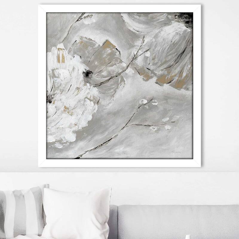 "Silver Sun Garden" by Katrina Craven II Print on Acrylic